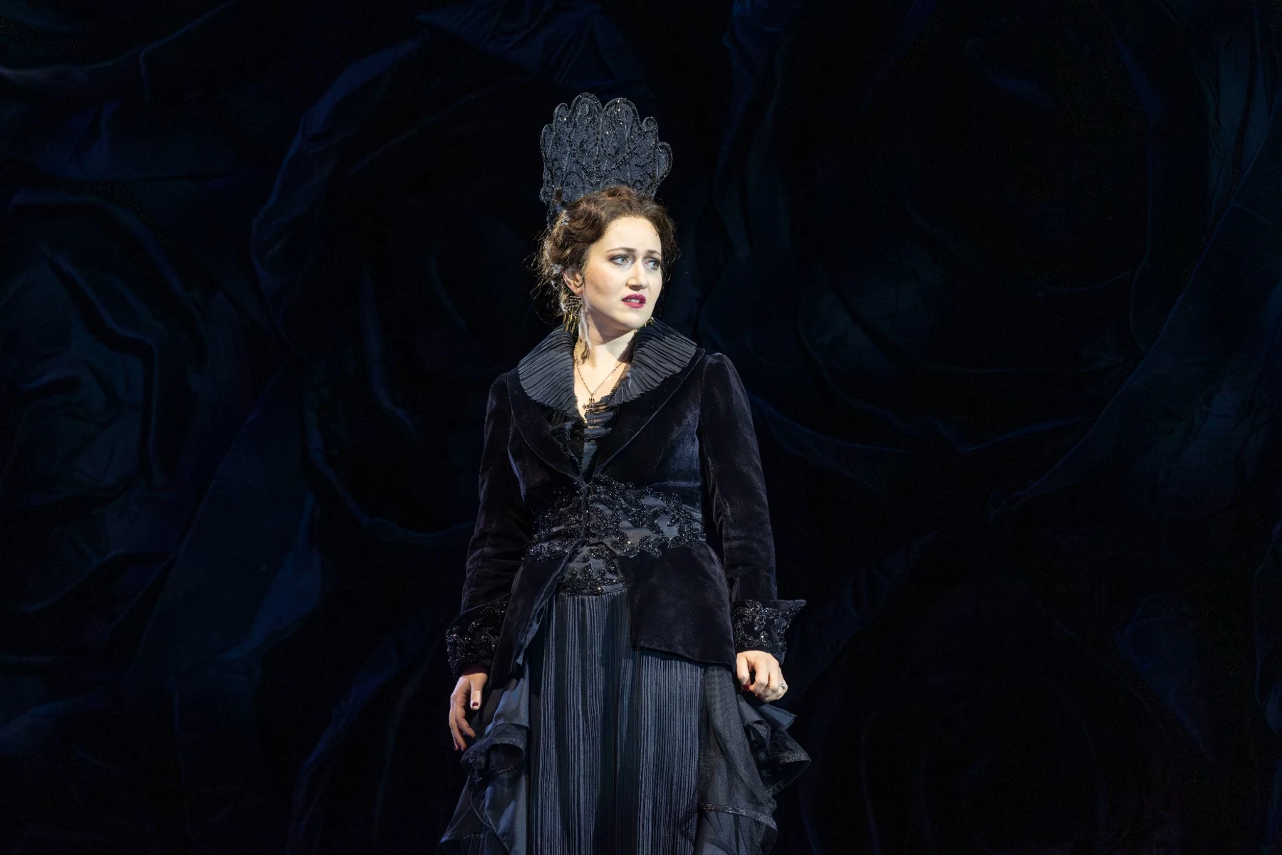 Mané as Donna Anna in Don Giovanni at Lyric Opera of Chicago